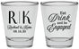 Personalized Engagement Shot Glasses - Eat Drink Be Engaged | 10000