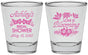 Personalized Bridal Shower Shot Glasses - Love Is Blooming | 100007