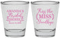 Personalized Bridal Shower Shot Glasses - Kiss The Miss Goodbye | 100017