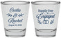 Personalized Engagement Shot Glasses - Happily Ever Engaged | 10004