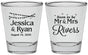 Personalized Engagement Shot Glasses - Soon To Be Mr And Mrs | 10008