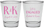 Personalized Engagement Shot Glasses - We Are Engaged | 10011