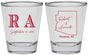 Personalized Wedding Shot Glasses - Arizona | 102