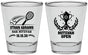 Personalized Bar Mitzvah Shot Glasses - 13th Birthday Tennis | 110011