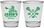 Personalized Bar Mitzvah Shot Glasses - 13th Birthday Lacrosse | 110012