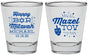 Personalized Bar Mitzvah Shot Glasses - 13th Birthday Mazel Tov | 110017