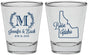 Personalized Wedding Shot Glasses - Idaho | 111