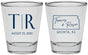 Personalized Wedding Shot Glasses - Kansas | 115