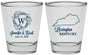 Personalized Wedding Shot Glasses - Kentucky | 116