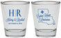 Personalized Wedding Shot Glasses - Louisiana | 117