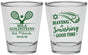 Personalized Bat Mitzvah Shot Glasses - 12th Birthday Tennis | 120018