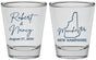 Personalized Wedding Shot Glasses - New Hampshire | 128