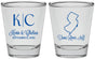 Personalized Wedding Shot Glasses - New Jersey | 129