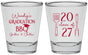 Personalized Graduation Shot Glasses - Class Of 2027 Bbq | 130008