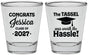 Personalized Graduation Shot Glasses - Class Of 2027 Tassel Hassel | 130012