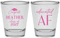 Personalized Graduation Shot Glasses - Class Of 2027 Educated Af | 130019