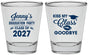 Personalized Graduation Shot Glasses - Class Of 2027 Kiss Class Goodbye | 130028