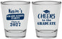 Personalized Graduation Shot Glasses - Class Of 2027 Cheers Graduate | 130034