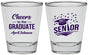 Personalized Graduation Shot Glasses - Class Of 2027 Cheers Graduate | 130035