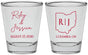 Personalized Wedding Shot Glasses - Ohio | 134