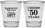 Personalized Class Reunion Shot Glasses - Class Of 1977 50 Year | 140004