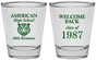 Personalized Class Reunion Shot Glasses - Class Of 1987 40 Year | 140013