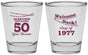Personalized Class Reunion Shot Glasses - Class Of 1977 50 Year | 140019
