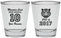 Personalized Class Reunion Shot Glasses - Class Of 2017 10 Year | 140020