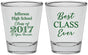 Personalized Class Reunion Shot Glasses - Class Of 2017 10 Year | 140025