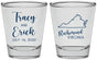 Personalized Wedding Shot Glasses - Virginia | 145