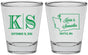 Personalized Wedding Shot Glasses - Washington | 146