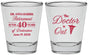 Personalized Retirement Shot Glasses - Doctor | 150017