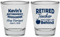 Personalized Retirement Shot Glasses - Teacher | 150022