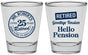 Personalized Retirement Shot Glasses - Teacher | 150024