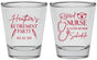 Personalized Retirement Shot Glasses - Nurse | 150028