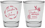 Personalized Wedding Shot Glasses - Arkansas | 153