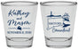 Personalized Wedding Shot Glasses - Connecticut | 156