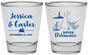 Personalized Wedding Shot Glasses - Delaware | 157