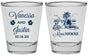 Personalized Wedding Shot Glasses - Hawaii | 160