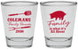 Personalized Family Reunion Shot Glasses - Bbq Barbeque | 160002