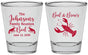 Personalized Family Reunion Shot Glasses - Crawfish Boil | 160005