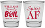 Personalized Family Reunion Shot Glasses - Crawfish Boil | 160009