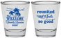 Personalized Family Reunion Shot Glasses - Beach Reunited | 160010