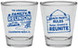 Personalized Family Reunion Shot Glasses - Beach Reunite | 160011
