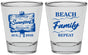 Personalized Family Reunion Shot Glasses - Beach Family Repeat | 160013