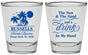 Personalized Family Reunion Shot Glasses - Sun Sand Drink Beach | 160015