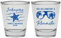 Personalized Family Reunion Shot Glasses - Relax Unwind Reunite | 160019