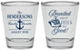 Personalized Family Reunion Shot Glasses - Cruise Anchor | 160027
