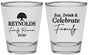 Personalized Family Reunion Shot Glasses - Eat Drink Celebrate | 160053