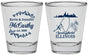 Personalized Wedding Shot Glasses - Illinois | 162
